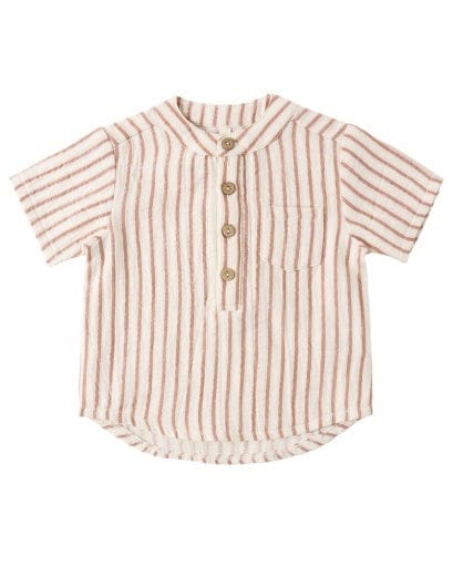 RYLEE + CRU LLC Rylee + Cru Llc Boys Infant Boys-tops Jaxson Shirt Vintage Stripe
