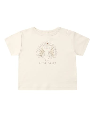 RYLEE + CRU LLC Boxy Tee Little Turkey