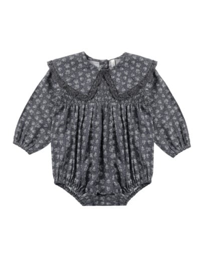 RYLEE + CRU LLC Fern Romper Heart Ditsy