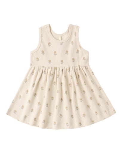 RYLEE + CRU LLC Rylee + Cru Llc Ribbed Tank Dress Buttercup