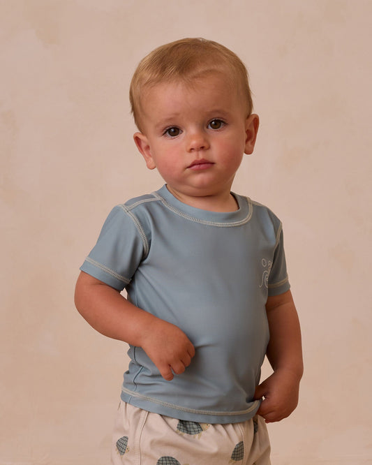 Rylee & Cru BOYS RASHGUARD EUCALYPTUS