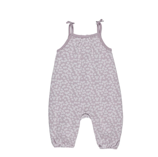 Rylee & Cru SMOCKED JUMPSUIT  LAVENDER DITSY