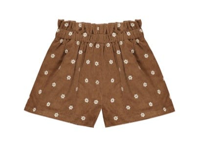 Rylee & Cru PAPERBAG SHORT FLORAL EMBROIDERY
