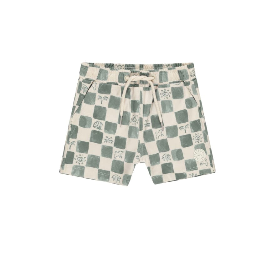 Rylee & Cru BOARDSHORT COASTAL CHECK