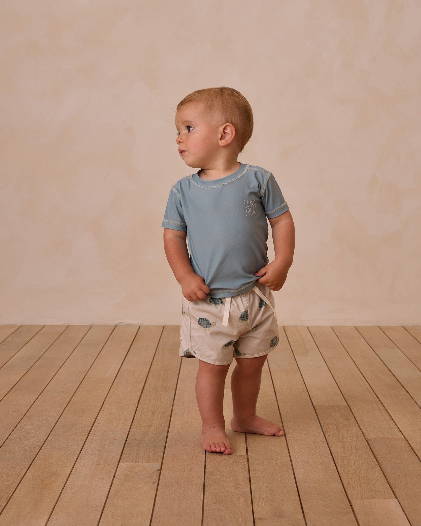 Rylee & Cru SWIM TRUNK SEA TURTLES