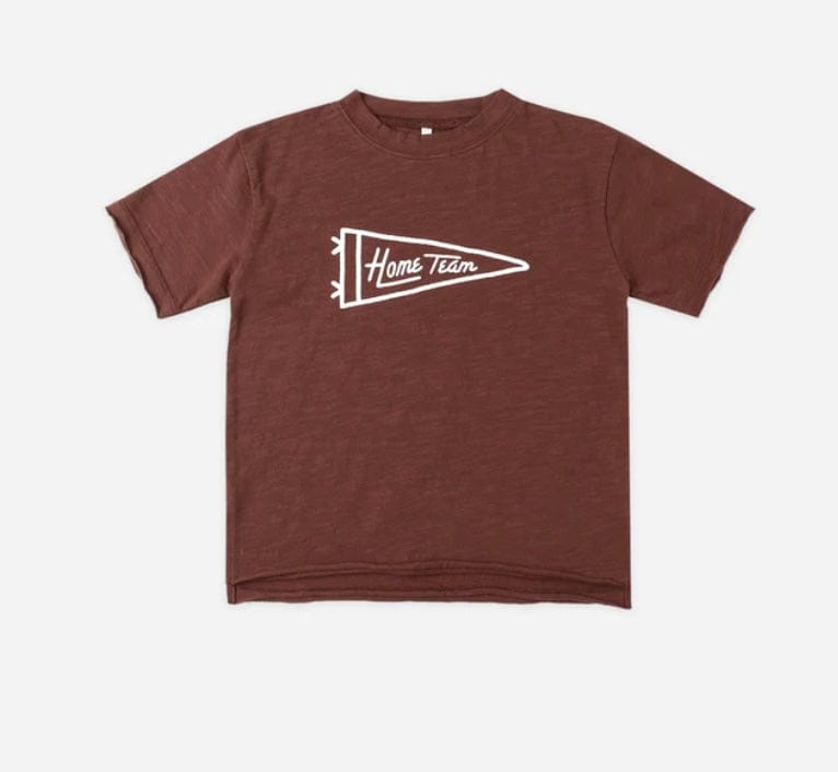 Rylee & Cru Raw Edge Tee Home Team