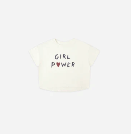 Rylee & Cru Boxy Tee Girl Power