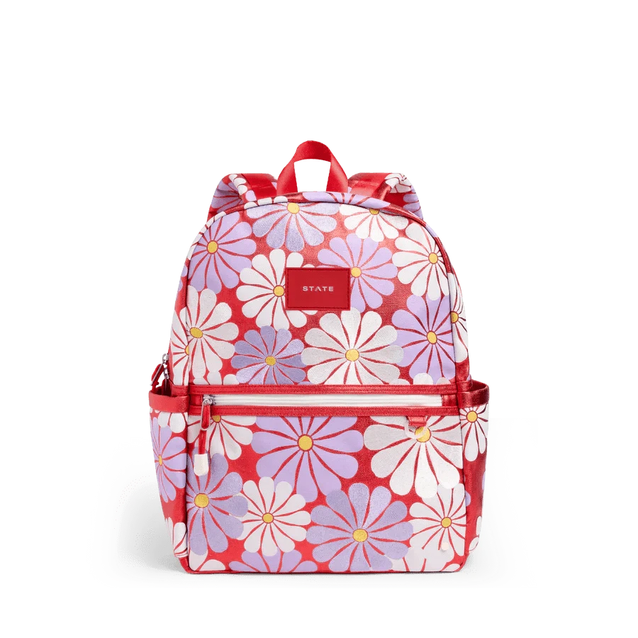 STATE Kane Double Pocket Backpack Metalic Floral