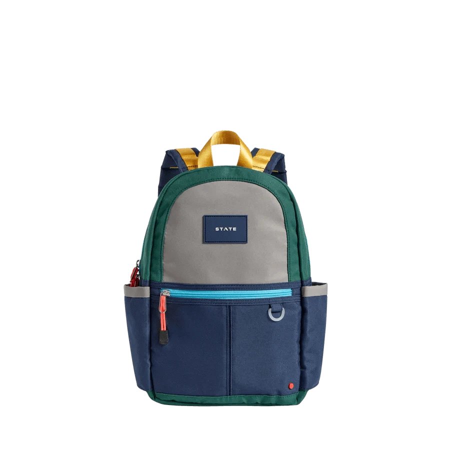 STATE Kane Mini Backpack Green/Navy
