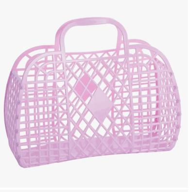 Sun Jellies Retro Basket Jelly Bag - Large