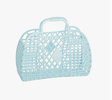 Sun Jellies Retro Basket Jelly Bag - Small