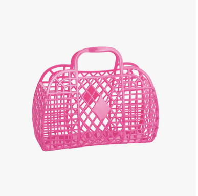 Sun Jellies Retro Basket Jelly Bag - Small