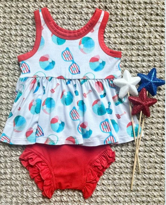 Sweet Bay/Wee Ones Beach Peplum
