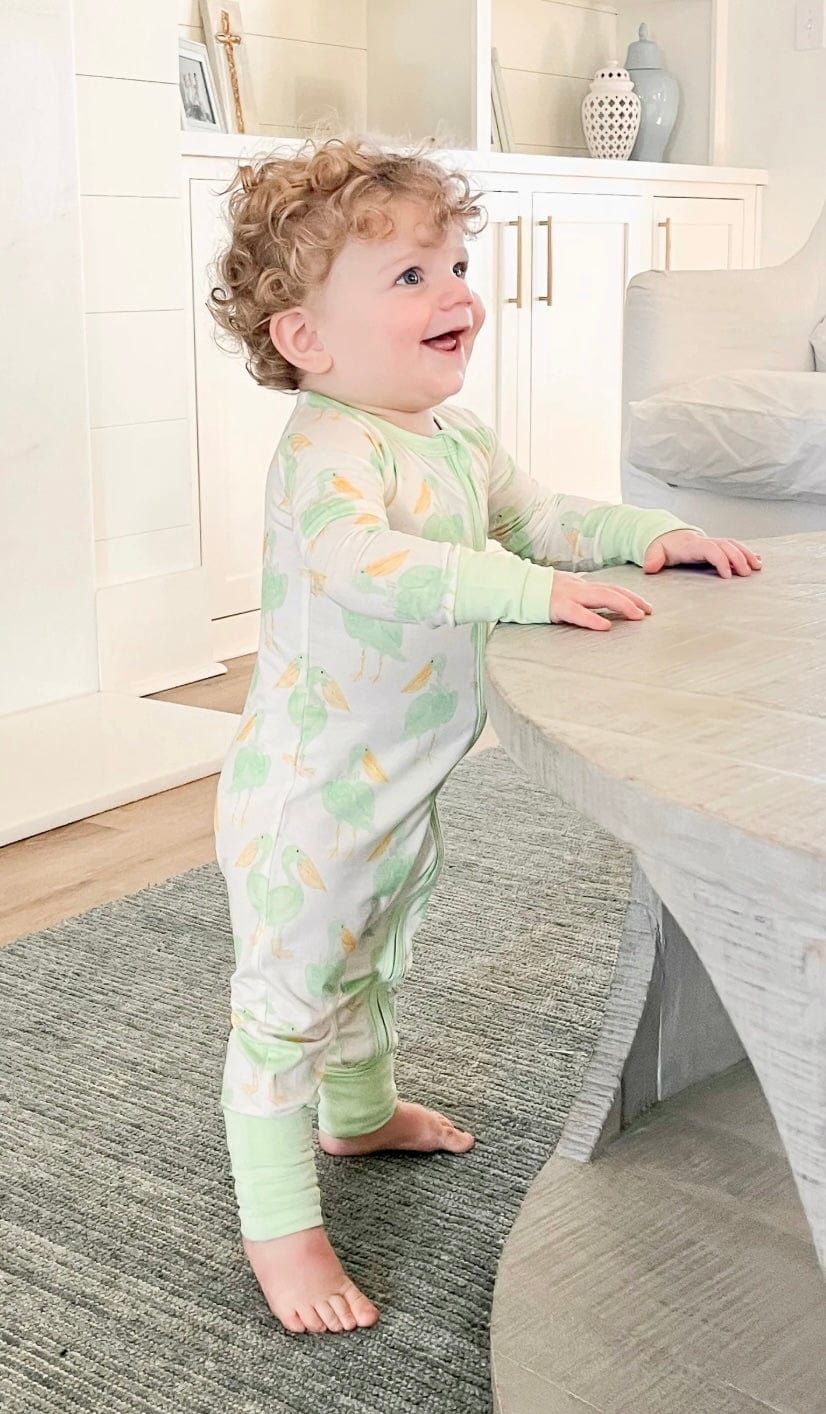 Sweet Bay/Wee Ones Pelican Zipper onesie