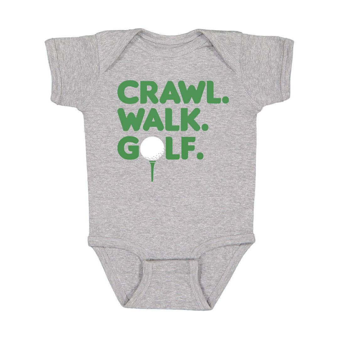 Sweet Wink 00-3M Crawl, Walk, Golf Short Sleeve Bodysuit - Baby Boy Clothes BOS-81 HG-00-3M
