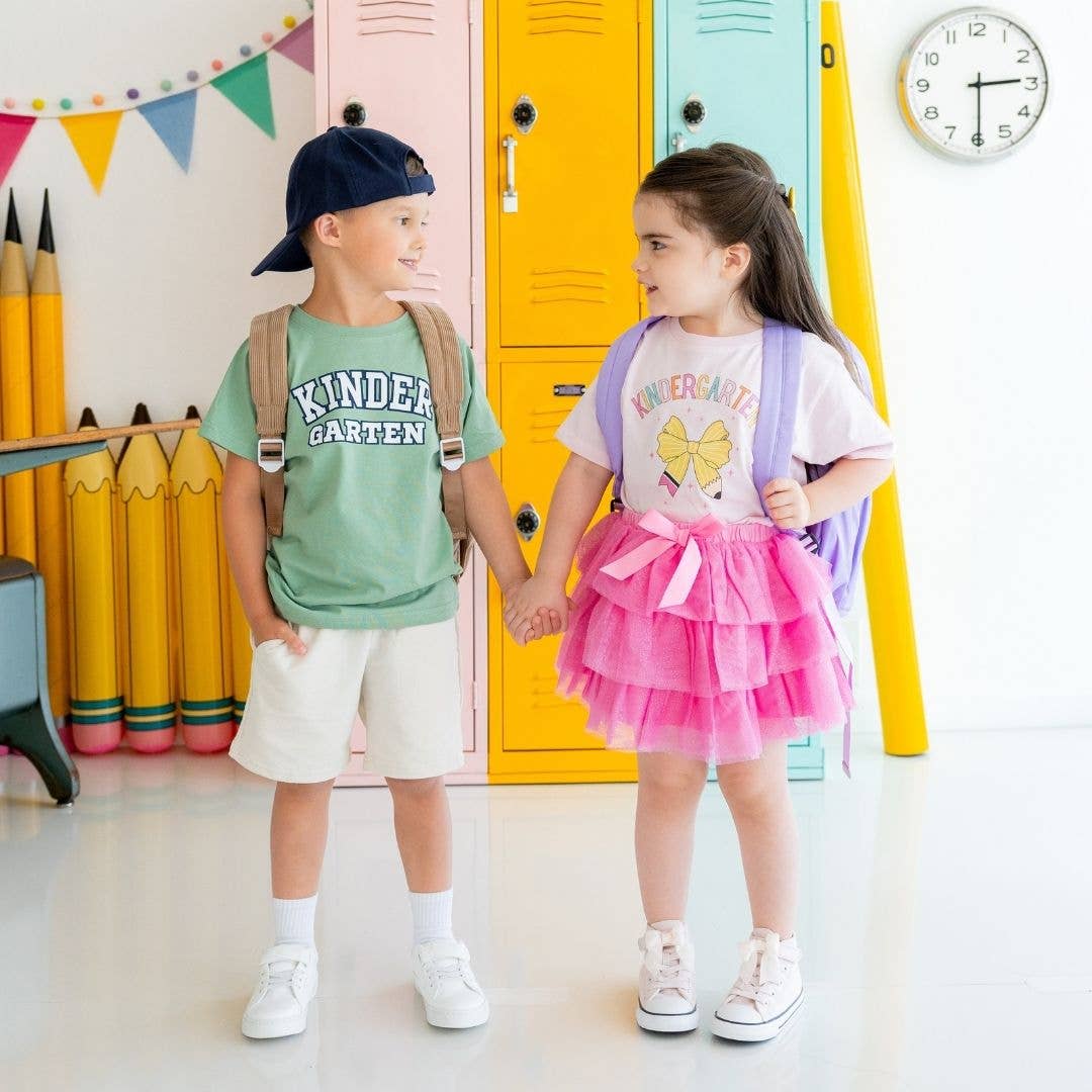 Sweet Wink 5/6Y Kindergarten Varsity Short Sleeve T-Shirt - Boys Clothing BST-215 SG-5/6Y
