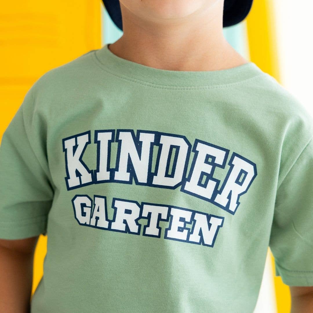 Sweet Wink 5/6Y Kindergarten Varsity Short Sleeve T-Shirt - Boys Clothing BST-215 SG-5/6Y