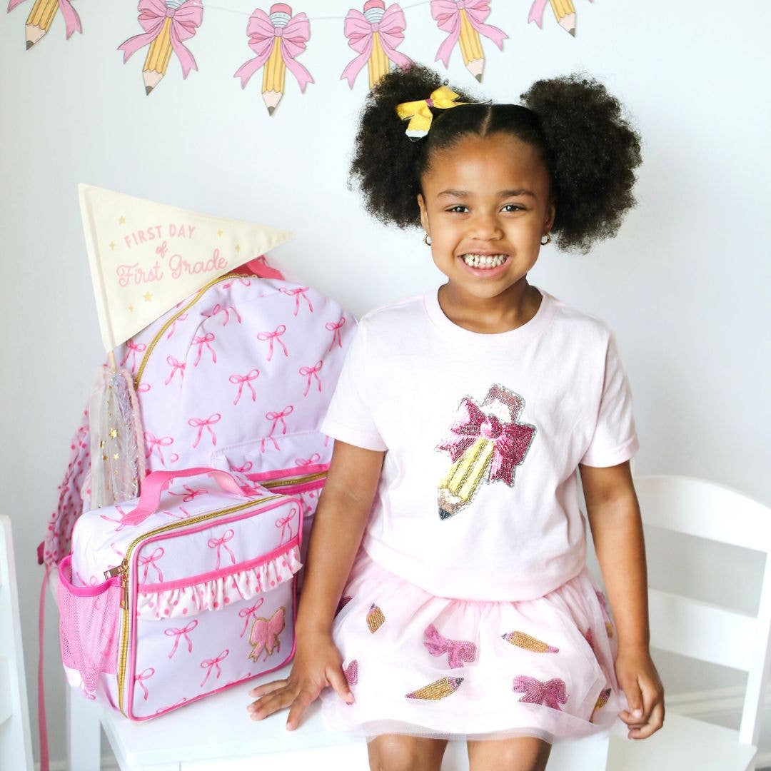 Sweet Wink Back to School Cutie Sequin Tutu - Kids Clothing