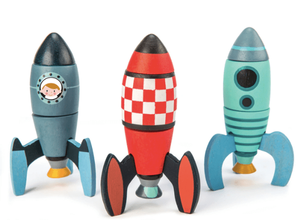 Tender Leaf Toys Default Rocket Construction