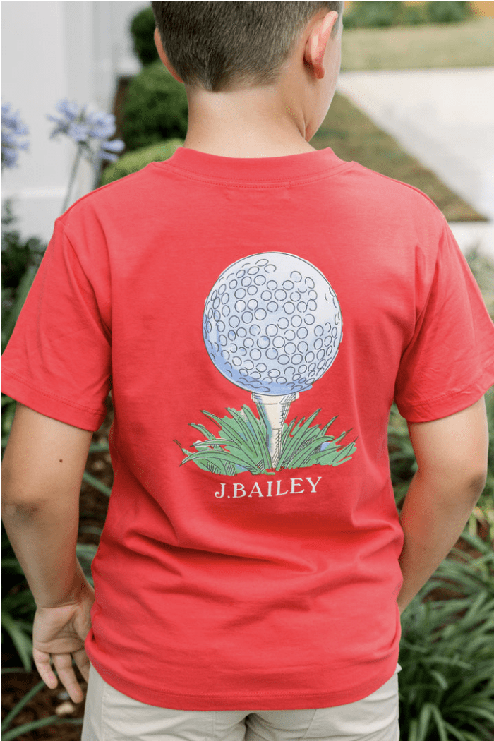 The Bailey Boys Default Golf Logo Tee