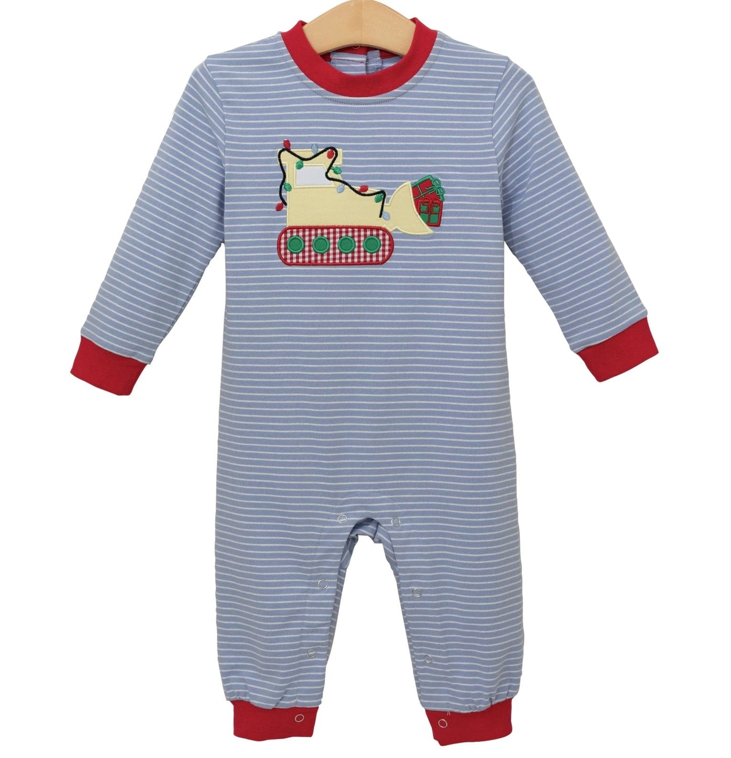 Trotter St Constructing Christmas Romper