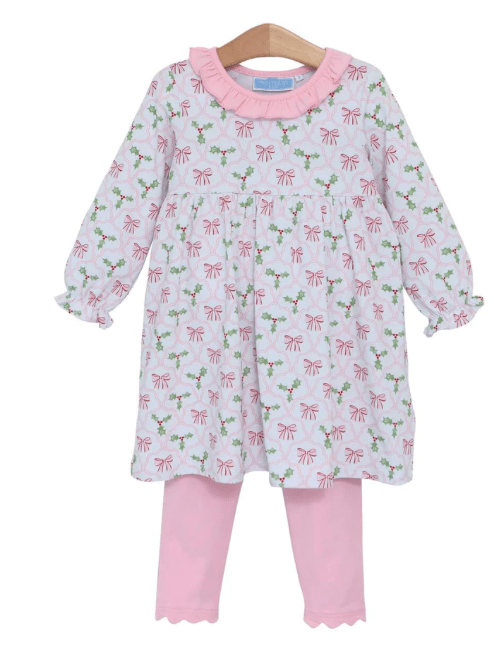 Trotter Street Berries & Bows Pants set