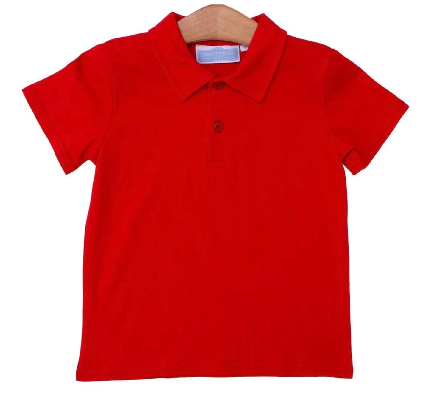 Trotter Street Trotter Street Classic Polo Red