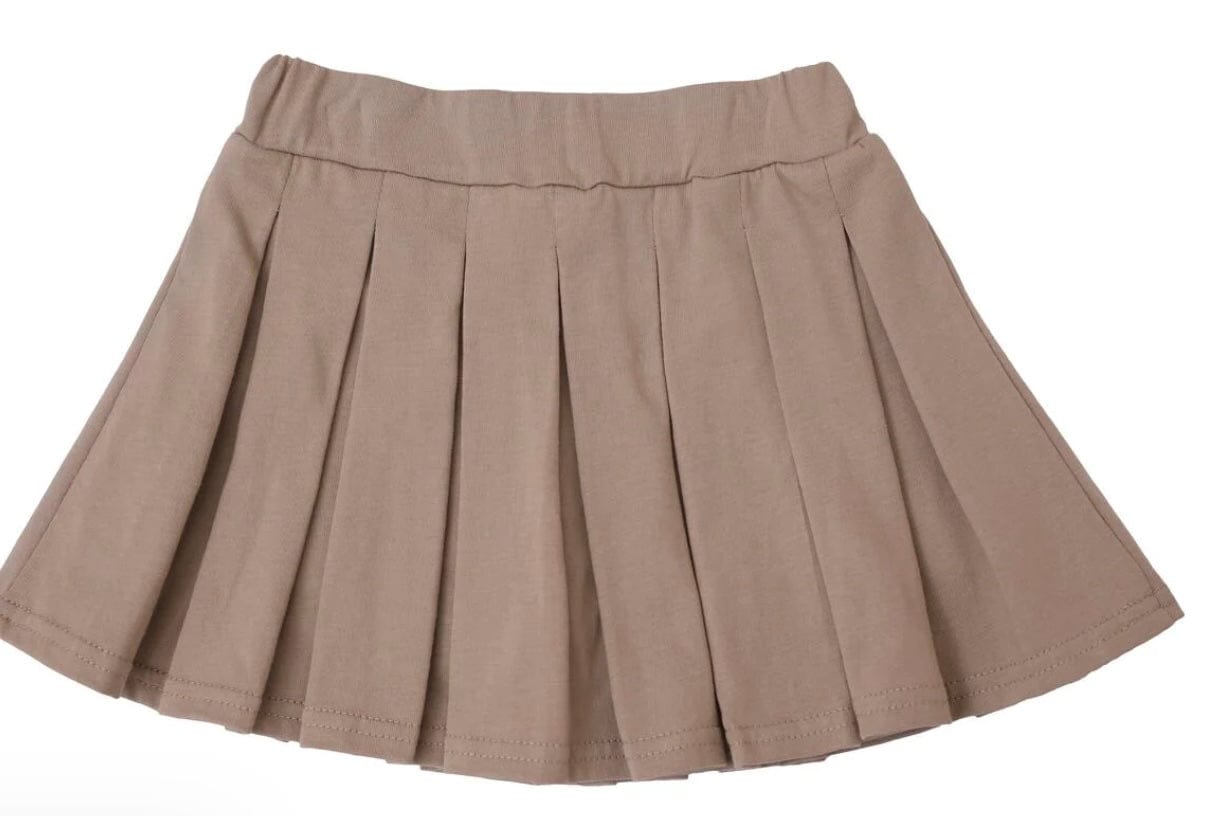Trotter Street Trotter Street Pleat skort Khaki