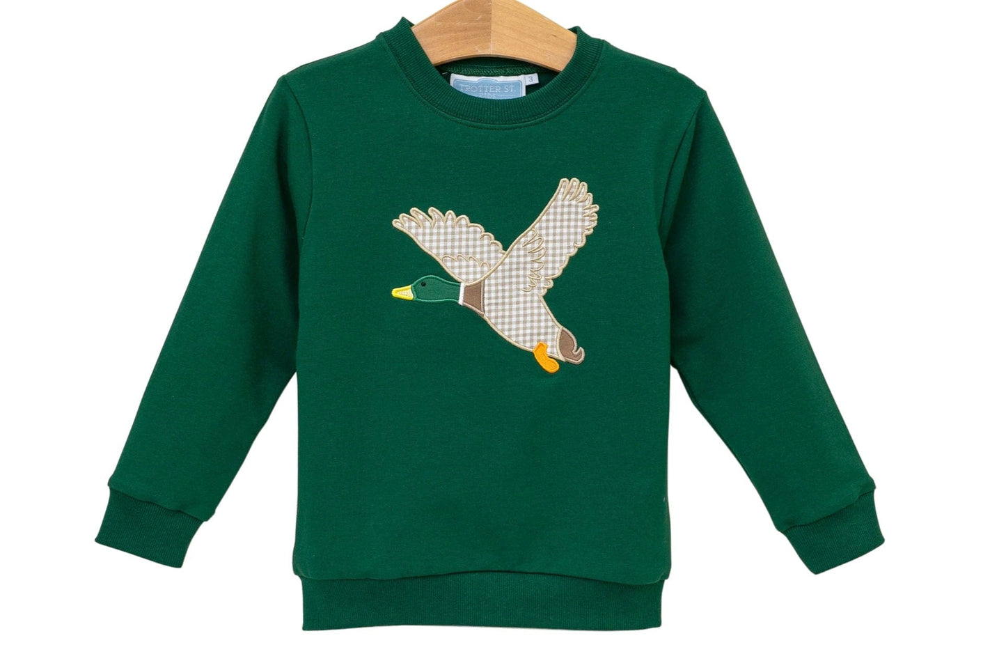 Trotter Street French Terry Pullover- Mallard