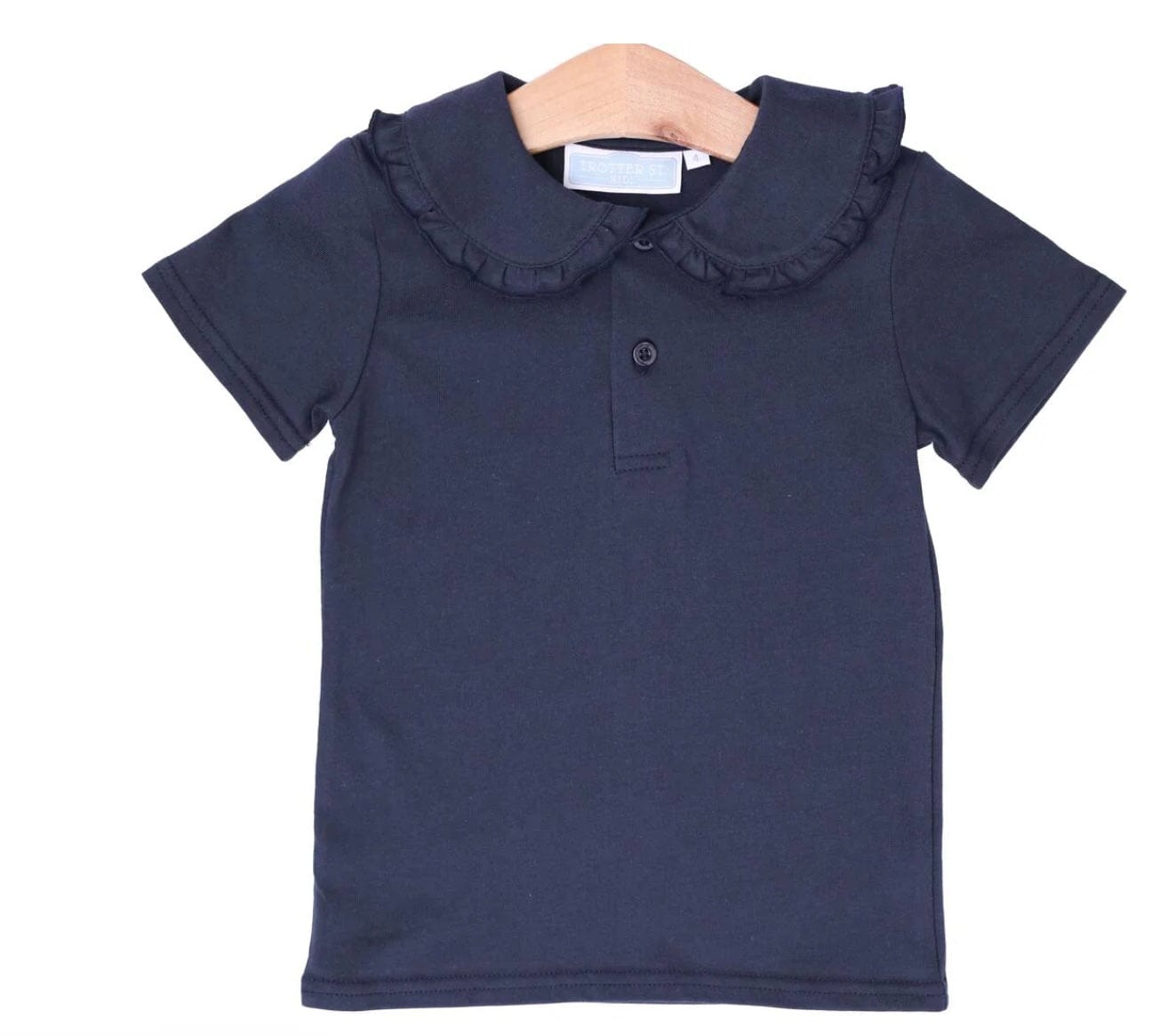Trotter Street Trotter Street Ruffle Polo