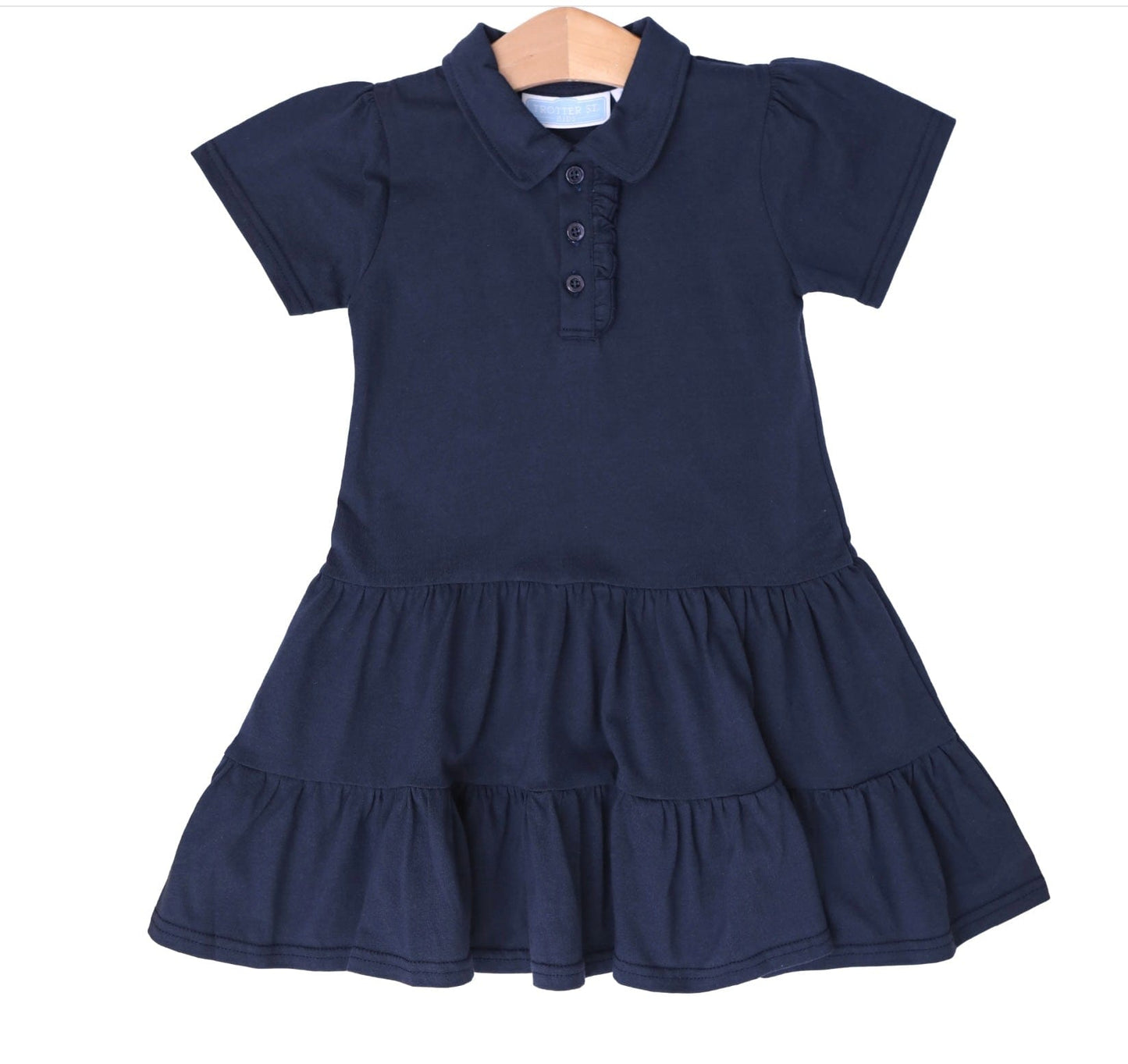 Trotter Street Trotter Street Ruffle Polo Dress