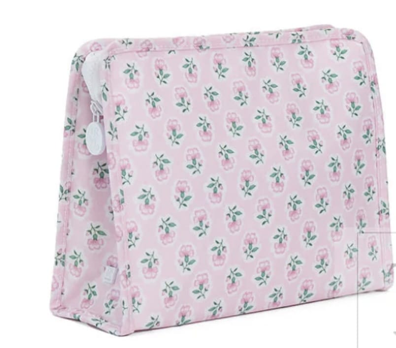 TRVL DESIGN Trvl Design Girls Accessories-purses/bags Petite Fleur Pink Roadie Large Zip Pouch