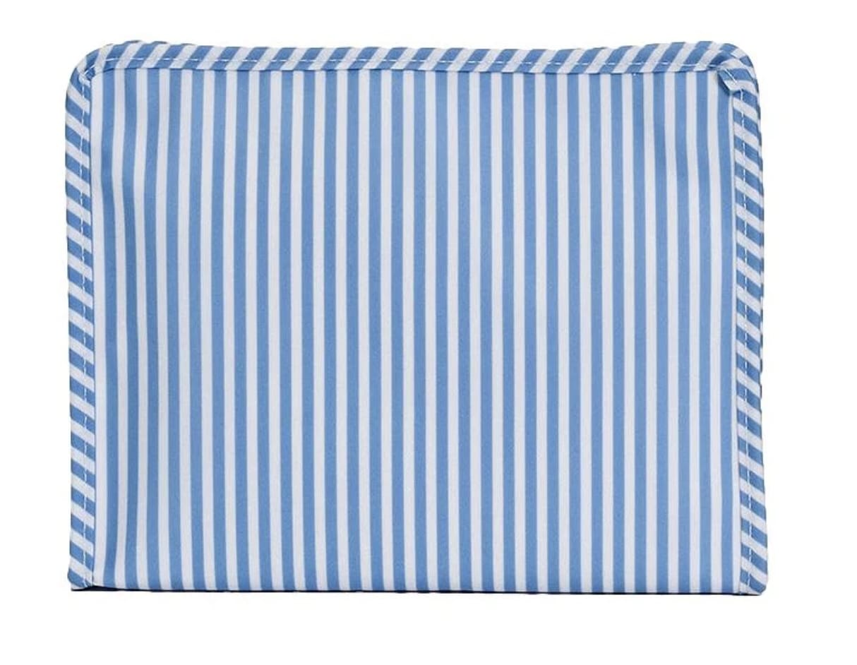 TRVL DESIGN Trvl Design Roadie Large Zip Pouch - Pimlico Stripe Chambray
