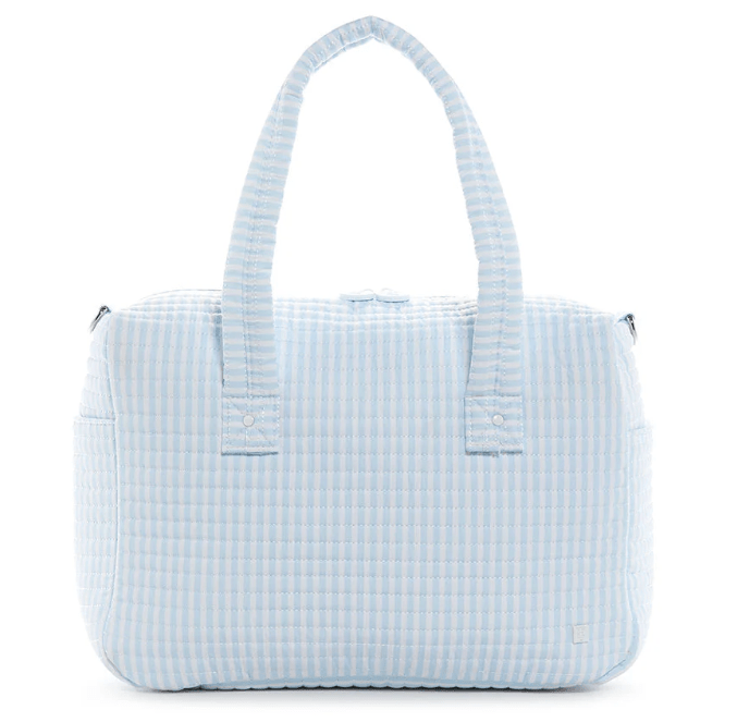 Trvl Design Blue Quilted Stroller Bag- Blue