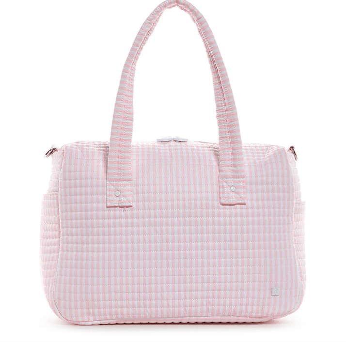 Trvl Design Pink Quilted Stroller Bag- Pink