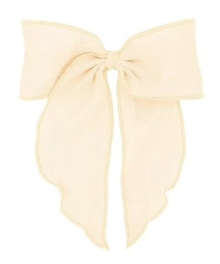 Wee One White King Dupioni Bowtie Whimsy Tails