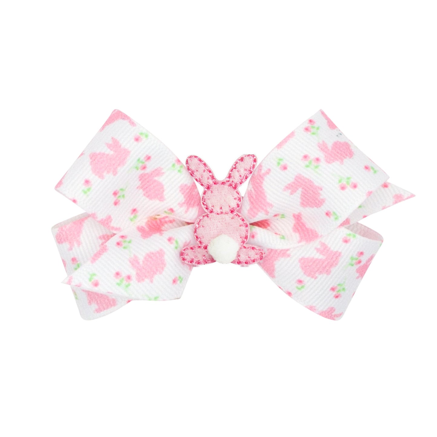 Wee Ones Mini Easter-inspired Grosgrain Hair Bow