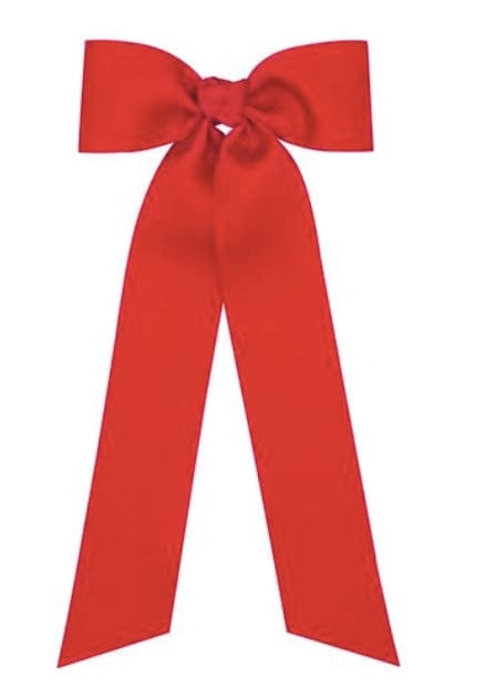 Wee ones Red Wee Ones Satin Streamer Bows