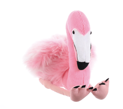 Wild Republic MOM BABY-PURSE FLAMINGO