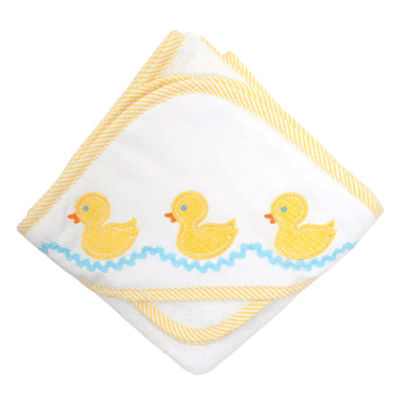 3 marsh Duck Hooded Towel Set