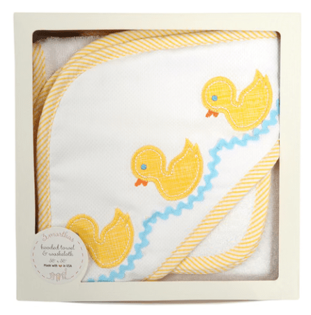 3 marsh Duck Hooded Towel Set