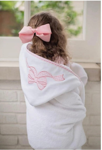 3 Marthas Bow Everykid Towel, Pink