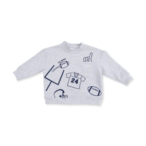 Football Navy Sweatshirt