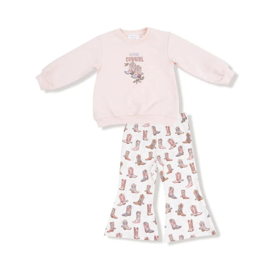 Angel Dear Future Cowgirl Sweat & Bells