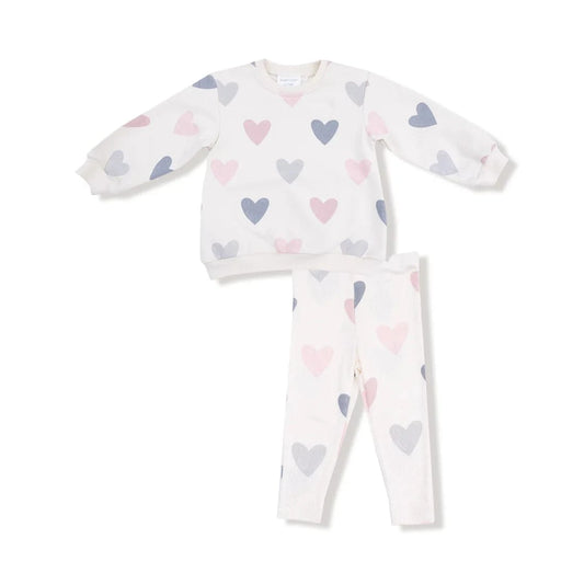 Angel Dear Hearts Sweatshirt & Legging