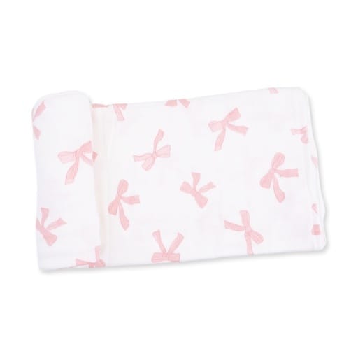 ANGEL DEAR Angel Dear Girls Accessories-baby Gear Pretty Bows - Swaddle Blanket