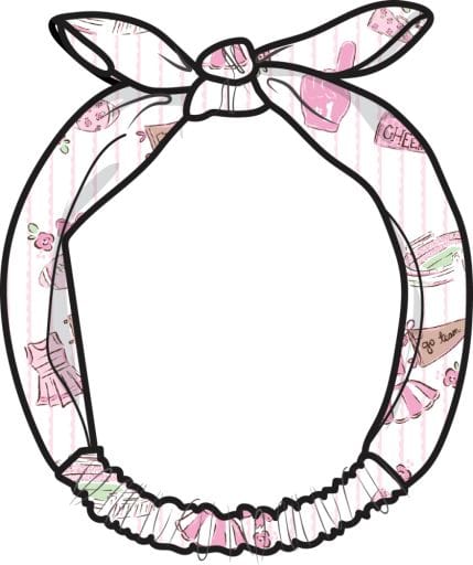 ANGEL DEAR Angel Dear Girls Accessories-headwear Football Cheer Nursery - Knot Headband