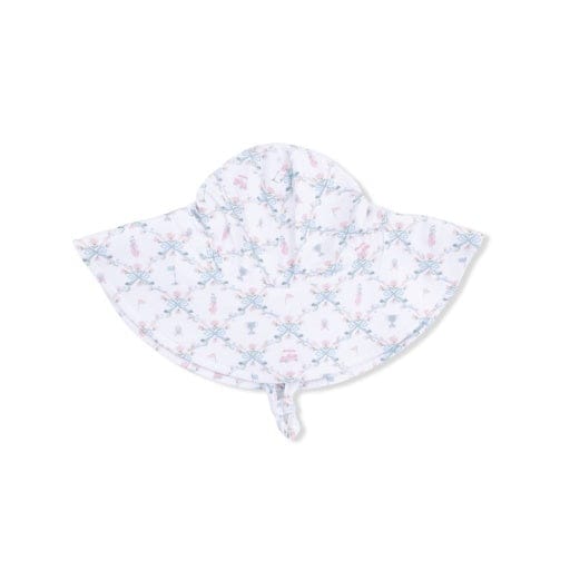 ANGEL DEAR Angel Dear Girls Accessories-headwear Golf Trellis Pink - Wide Brim Sun Hat