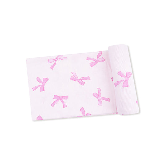 Angel Dear OS Angel Dear Swaddle Blanket Pretty Bows