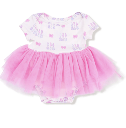 Angel Dear Tutu Bodysuit Dress Lil Sis